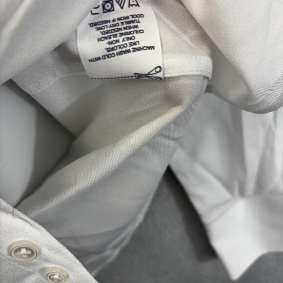 NWT Bill Blass Traveler Button Up Twill Shirt Mens Small Slim Fit Wrinkle Free - Picture 8 of 11